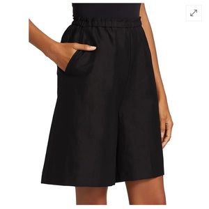 NWOT Toteme Wide Leg Stretch Linen Short